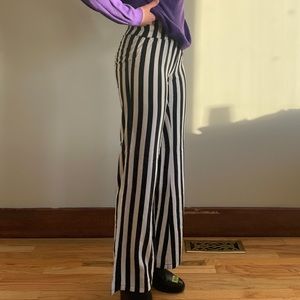 Black & White Striped pants